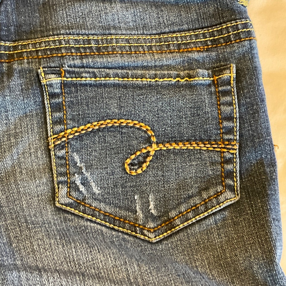 Justice Jeans Girls Blue Denim 14 regular - Picture 7 of 11